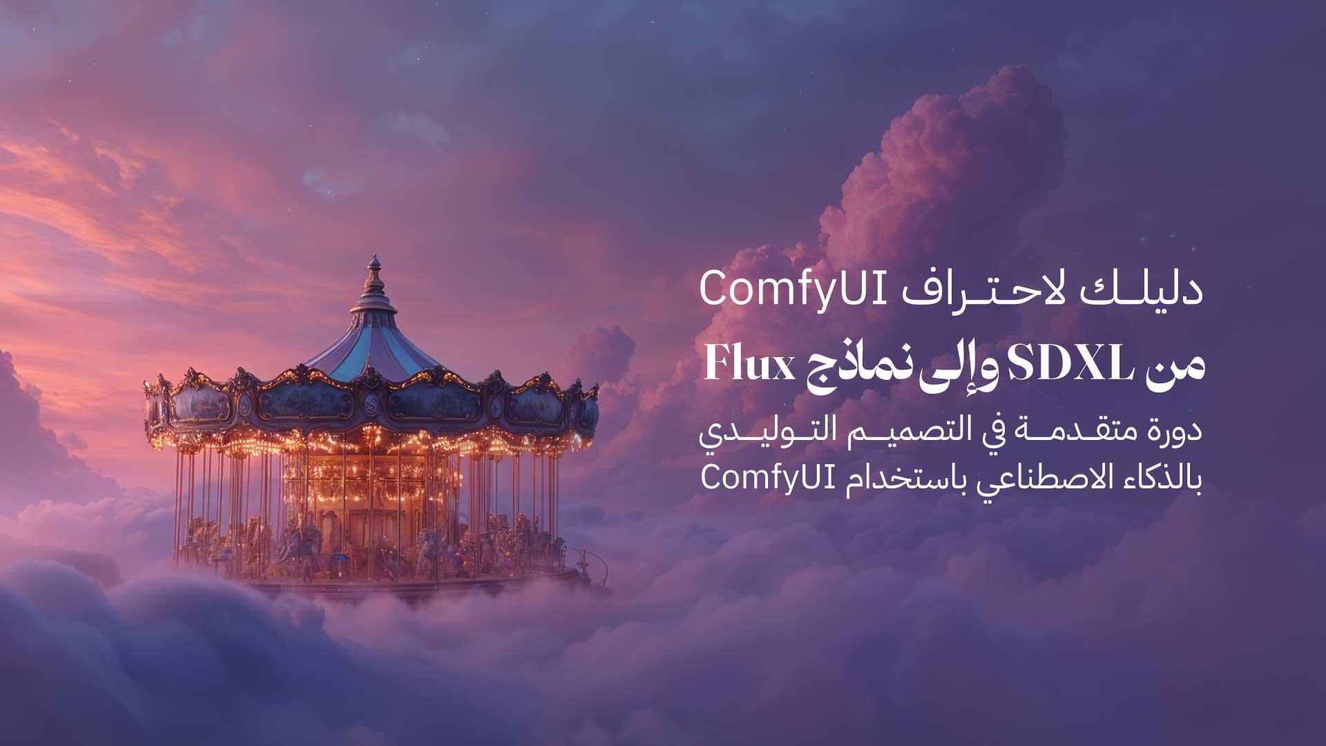 دورة متقدمة في التصميم التوليدي بالذكاء الاصطناعي باستخدام ComfyUI