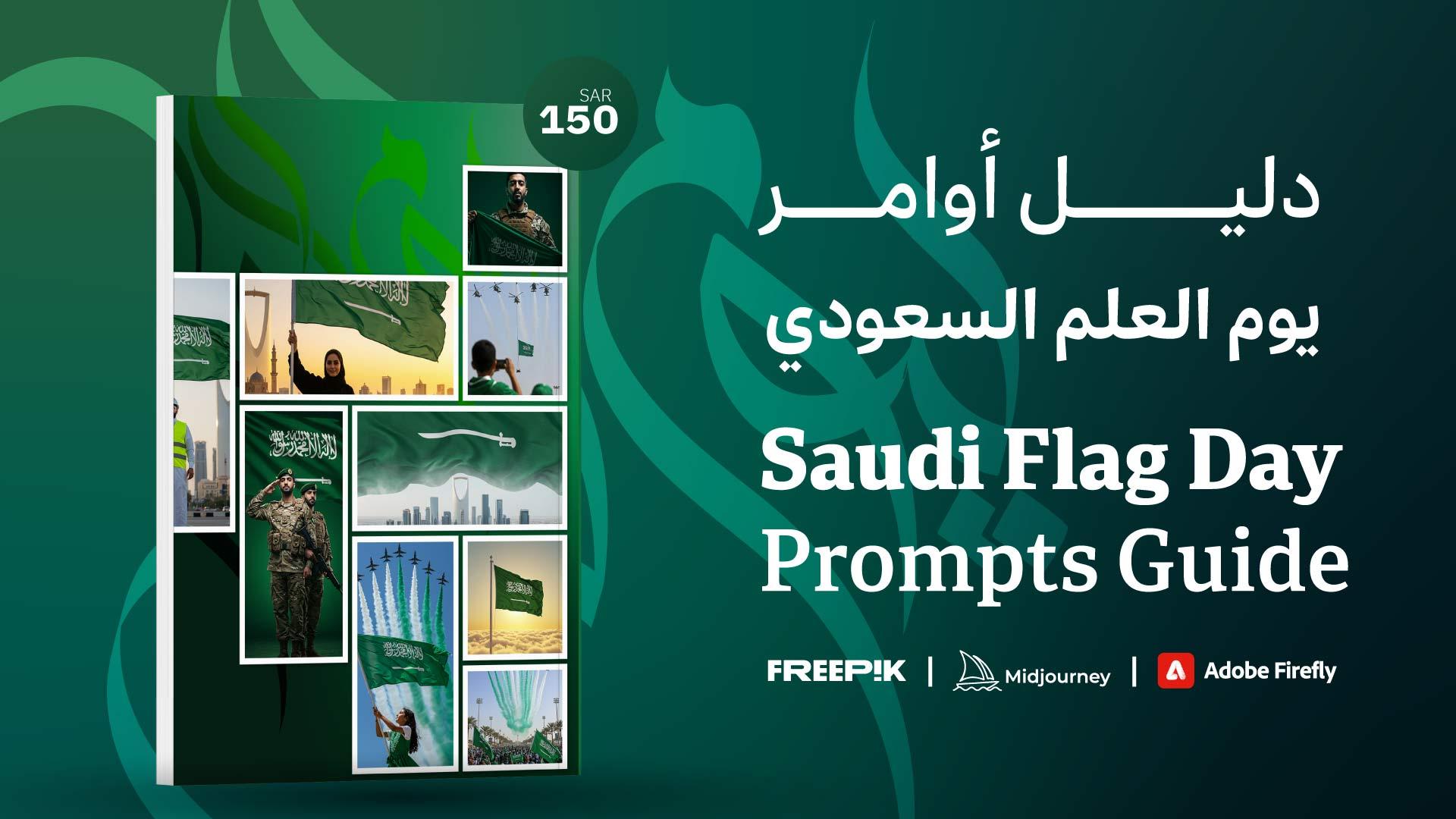 Saudi Flag Day Prompts Guide | دليل أوامر يوم العلم السعودي